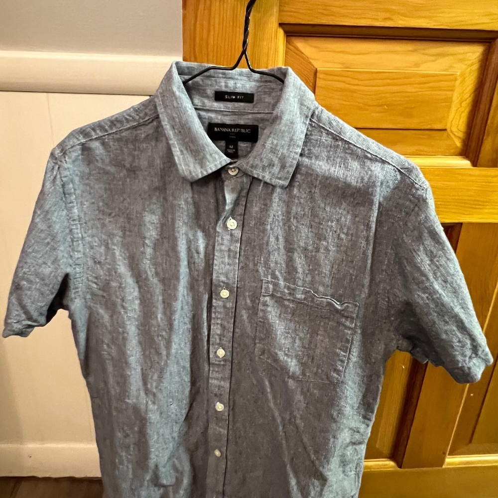 Banana Republic Short sleeve button up shirt